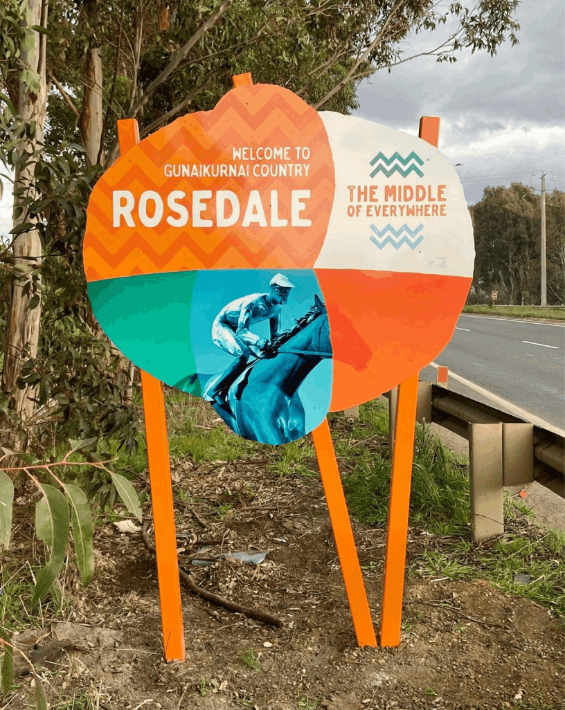 Rosedale sign